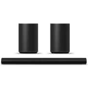 SONOS まとめ買いキャンペーン「サウンドバー Sonos Arc Ultra ブラック ARCG2JP1BLK」+「Sonos Era 100 スマートスピーカー ブラック E10G1JP1BLK×2点」セット