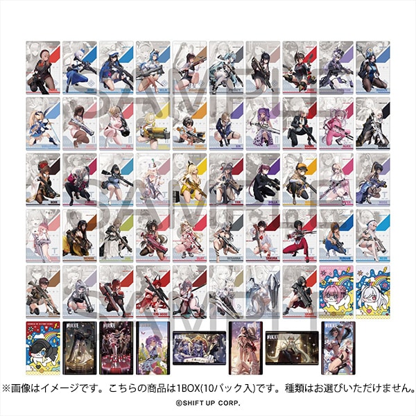 アルジャーノンプロダクト 勝利の女神：NIKKE ガンガールメタルカードコレクション Vol.3 1BOX（10個入） [コレクショントイ]