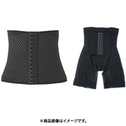 【まとめ買い割引】「コルセット GYUGYUMAKI(ギュギュマキ) ウエストニッパー ブラック M CS-GGYUMK_M/BK」+「骨盤ガードル GYUGYUGYU+(ギュギュギュプラス) 着圧ガードル ギュギュギュの進化版 ブラック M KG-GGGYUP_M/BK」セット