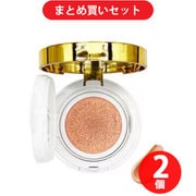 【まとめ買い割引】ハッピーバース Happy Birth SPIRA WHITE クッションファンデーション ナチュラルベージュ 15g ×2個セット
