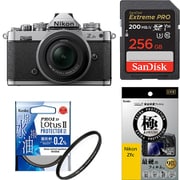 【安心セット】 [「ニコン Z fc 16-50 VR SLレンズキット」+「メモリー256GB」+「保護フィルター」+「液晶フィルム」]