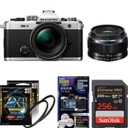 【オリジナルセット】 [「OM SYSTEM OM-3 12-45mm F4.0 PROレンズキット」+「交換レンズ」+「メモリー256GB」+「保護フィルター2枚」+「液晶フィルム」]