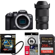 【オリジナルセット】 [「キヤノン EOS R10」+「交換レンズ」+「メモリー256GB」+「保護フィルター」+「液晶フィルム」]