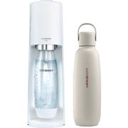【まとめ買い割引】ソーダストリーム 炭酸水メーカー ＋ 炭酸飲料対応ステンレスボトルセット [Terra（テラ） スターターキット ホワイト SSM1100 ＋ SSB0090]