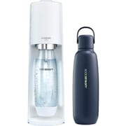 【まとめ買い割引】ソーダストリーム 炭酸水メーカー ＋ 炭酸飲料対応ステンレスボトルセット [Terra（テラ） スターターキット ホワイト SSM1100 ＋ SSB0091]