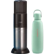 【まとめ買い割引】ソーダストリーム 炭酸水メーカー ＋ 炭酸飲料対応ステンレスボトルセット [DUO（デュオ） スターターキット ブラック SSM1106 ＋ SSB0089]