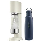 【まとめ買い割引】ソーダストリーム 炭酸水メーカー ＋ 炭酸飲料対応ステンレスボトルセット [炭酸水メーカー enso（エンソウ） スターターキット マットサンド SSM1120 ＋ SSB0091]