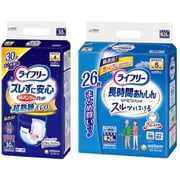 「ライフリー ズレずに安心 紙パンツ専用 尿とりパッド 夜用 30枚 4回吸収 」+「ライフリー リハビリパンツ S 26枚 」セット
