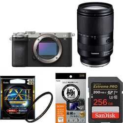 24年3月購 SONY α7CII シルバー　美品 thanks フルサイズミラーレス一眼カメラ「α7C II」ズームレンズキット