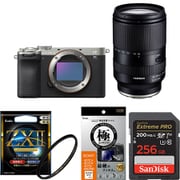 【オリジナルセット】 [「ソニー α7CII シルバー」+「タムロン 交換レンズ」+「メモリー256GB」+「保護フィルター」+「液晶フィルム」]