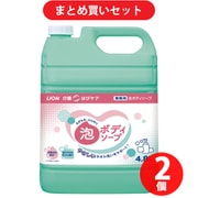 【まとめ買い割引】ライオンハイジーン LION 介護 はぴケア 泡ボディソープ 4.8L [（介護施設向け）泡タイプのボディソープ] ×2個セット
