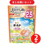 【まとめ買い割引】ボールド ジェルボール 4in1 心弾けるシトラス＆ヴァーベナの香り 詰め替え ハイパージャンボ 27個 [洗濯洗剤] ×2個セット