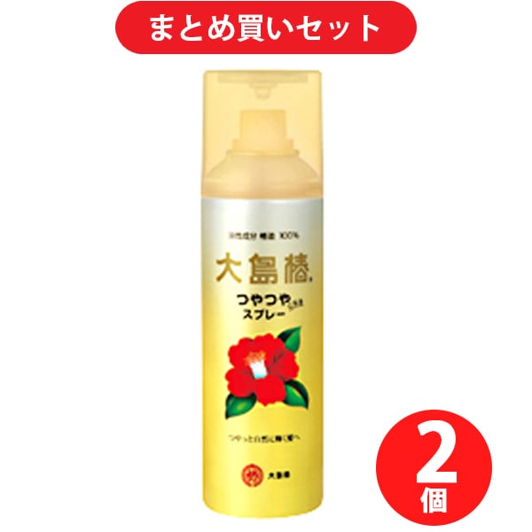 【まとめ買い割引】大島椿 ヘアスプレー [140g] ×2個セット