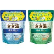 【まとめ買い割引】「きき湯 カルシウム炭酸湯 360g」+「きき湯 マグネシウム炭酸湯 360g」セット