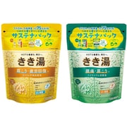 【まとめ買い割引】「きき湯 カリウム芒硝炭酸湯 360g」+「きき湯 マグネシウム炭酸湯 360g」セット