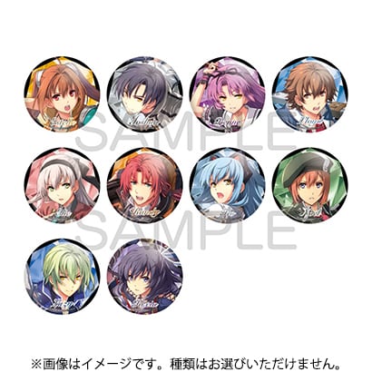 アルジャーノンプロダクト ALGERNON PRODUCT 英雄伝説 創の軌跡 トレーディングメタル缶バッジ vol.2 1BOX（10個入） [コレクショントイ]