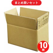01150060 [紺屋商事 ダンボール 60サイズ 内寸（mm）265×160×167（CD/DVDR対応） 10枚売り]