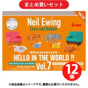 ケンエレファント HELLO IN THE WORLD！！ Vol.7 Neil Ewing/Coco and Bubbie ボックストイ版 1BOX（12個入） [コレクショントイ]