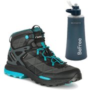 【お買い得セット】アク ロケットミッド DFS GTX BLACK/TURQUOISE（253） UK6(25cm) ＆ KATADYN ビーフリーAC 0.5L ブルー セット [レディース ハイキングシューズ ＆ 浄水器]