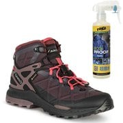 【お買い得セット】アク ロケットミッド DFS GTX DEEP VIOLET/CORAL（566） UK4.5(23.5cm) ＆ TOKO Eco テクスタイル プルーフ 250ml セット [レディース ハイキングシューズ ＆ 撥水スプレー]