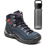 【お買い得セット】ローバー レネゲード X GT MID Ws ネイビー×テラ（6962） UK6(24.7cm) ＆ YETI ヨンダー750mlウォーターボトルウィズチャグキャップ シーフォーム セット [レディース トレッキングシューズ ＆ プラスチックボトル 750ml]