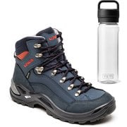 【お買い得セット】ローバー レネゲード X GT MID Ws ネイビー×テラ（6962） UK7(25.6cm) ＆ YETI ヨンダー750mlウォーターボトルウィズチャグキャップ クリア セット [レディース トレッキングシューズ ＆ プラスチックボトル 750ml]