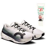 【お買い得セット】クラウドブームマックス White/Black US11.5（29.5cm） ＆ プロテクトJ1 45ml セット [メンズ ランニングシューズ ＆ スキンケア用品 スポーツ向け皮膚保護クリーム]