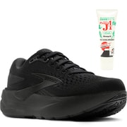 【お買い得セット】ゴーストマックス3 ブラック（BLK） US10.5（28.5cm) ＆ プロテクトJ1 45ml セット [メンズ ランニングシューズ ＆ スキンケア用品 スポーツ向け皮膚保護クリーム]