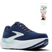 【お買い得セット】ブルックス ゴーストマックス3 ネイビー（NB） US7.5（24.5cm) ＆ アースブルー プロテクトJ1 90ml セット [レディース ランニングシューズ ＆ スキンケア用品]