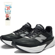 【お買い得セット】new balance フューエルセルレベルv5 Black with nb 103 white and white 26cm ＆ アースブルー プロテクトJ1 90ml セット [メンズ ランニングシューズ ＆ スキンケア用品]