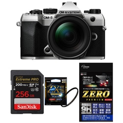 【ほぼ新品】 OM-5 12-45mm F4 レンズセット （おまけ＋保証あり） 新品)OM SYSTEM（オーエムシステム） OM-5 Mark II 12-45mm F4.0