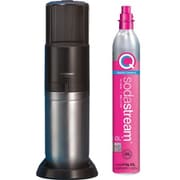 【まとめ買い割引】ソーダストリーム 炭酸水メーカー ＋ ガスシリンダー セット [DUO（デュオ） スターターキット ブラック SSM1106 ＋ SSG9101]