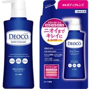 【まとめ買い割引】「デオコ 薬用ボディクレンズ スウィートフローラルの香り つめかえ用 250ml [全身洗浄料 体臭 汗臭 オトナ臭ケア ラクトン配合 白泥成分]」＋「デオコ 薬用ボディクレンズ 本体 350ml [全身洗浄料 ラクトン配合 白泥成分]」セット