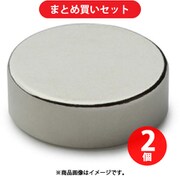 マグエバー MAGEVER ネオジム磁石 丸型 Φ4×1 [型番：1104000011396] ×2個セット