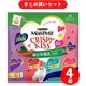 【まとめ買い割引】モンプチ MonPetit ネスレ日本 モンプチ クリスピーキッス バラエティ キャットニップ入り 4種の贅沢シーフード＆チキン味 288g（6g×48袋）総合栄養食 [猫用 ドライフーズ] ×4個セット