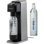 【まとめ買い割引】ドリンクメイト 炭酸水メーカー ＋ ガスシリンダーセット [ドリンクメイト シリーズ630 ブラック DRM1021 ＋ DRMLC905]