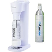 【まとめ買い割引】ドリンクメイト 炭酸水メーカー ＋ ガスシリンダーセット [ドリンクメイトシリーズ 660 ホワイト DRM1030 ＋ DRMLC905]