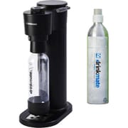 【まとめ買い割引】ドリンクメイト 炭酸水メーカー ＋ ガスシリンダーセット [ドリンクメイトシリーズ 660 ブラック DRM1031 ＋ DRMLC905]