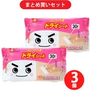 【ブラックフライデーセール お買い得セット】 [レック ドライシートフローリング用 30枚×2 [ワイパー類]×3個セット]