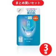 【まとめ買い割引】ロート製薬 ROHTO 肌ラボ 肌ラボ 白潤薬用美白化粧水 つめかえ用 170mL [化粧水 透明感 高保湿美白] ×3個セット