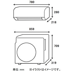 ヨドバシ.com - 日立 HITACHI RAS-D56L2 W [エアコン (18畳・単相200V ...