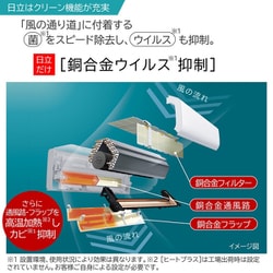 ヨドバシ.com - 日立 HITACHI RAS-X71M2 W [エアコン （23畳・単相200V