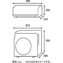 ヨドバシ.com - ダイキン DAIKIN AN28ZFS-W [エアコン （10畳・単相