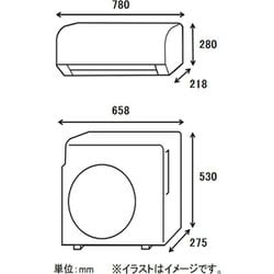 ヨドバシ.com - 日立 HITACHI RAS-D22M （W） [エアコン （6畳