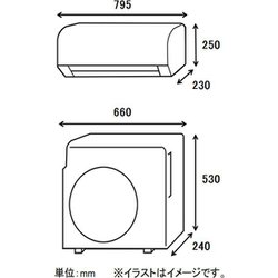 ヨドバシ.com - 東芝 TOSHIBA RAS-J221M（W） [エアコン （6畳・単相