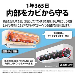 2021年製SHARP プラズマクラスター10畳用 AY-N28N-W Amazon | シャープ 【エアコン】 プラズマクラスターNEXT搭載
