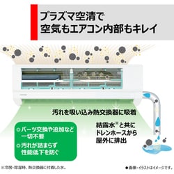 ヨドバシ.com - 東芝 TOSHIBA RAS-N251X（W） [プラズマ空清搭載エアコン（8畳・単相100V） 大清快 N-Xシリーズ  ホワイト] 通販【全品無料配達】