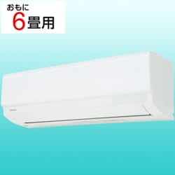エアコン （6畳・単相100V） U-Mシリーズ ホワイト RAS-U221M（W）