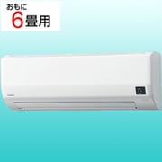 エアコン (6畳・単相100V) ReLaLa(リララ) Wシリーズ ホワイト CSH-W2225R(W)