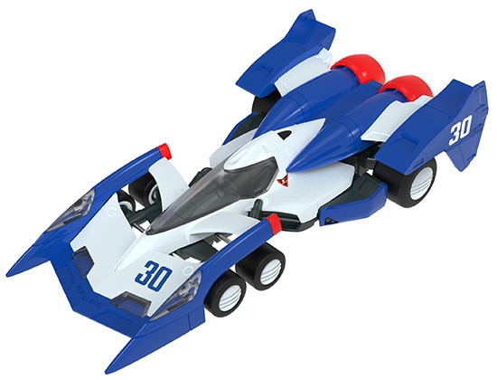 スーパーアスラーダ01 エアロモード ブーストポッドDOWN